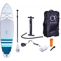 Ocean Pacific Malibu All Round 10'6 Inflatable Paddle Board 2021 - SUP RIGIDE