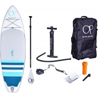 Ocean Pacific Sunset All Round 9'6 Inflatable Paddle Board 2021 - HARDBOARD SUP