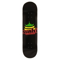 Skateboard Deck Only Sushi Pagoda Logo Black 2023 - Skateboards Decks
