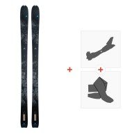 Ski Dynastar M-Vertical Open 2022 + Touring Ski Bindings + Climbing Skins  - Allround Touring