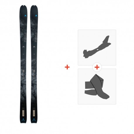 Ski Dynastar M-Vertical Open 2022 + Fixations ski de rando + Peaux  - Rando Polyvalent
