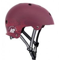 Skateboard-Helm K2 Varsity Pro Red 2022 - Skateboard Helme