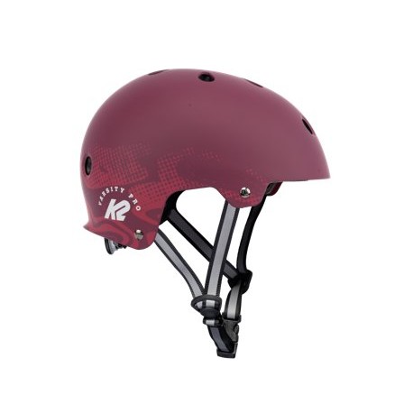 Skateboard-Helm K2 Varsity Pro Red 2022 - Skateboard Helme