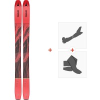 Ski Atomic Backland 107 2022 + Tourenbindungen + Felle - Touring Ultraleicht