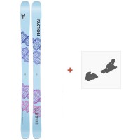Ski Faction Prodigy 0.0X 2022 + Fixations de ski - Ski All Mountain 80-85 mm avec fixations de ski à choix