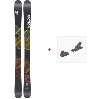 Ski Faction Prodigy 1.0 JR 2022 + Fixations de ski - Ski All Mountain 80-85 mm avec fixations de ski à choix