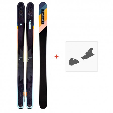 Ski Armada Trace 108 2022 + Fixations de ski - Pack Ski Freeride 106-110 mm