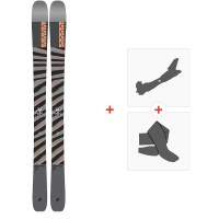 Ski K2 Mindbender 90 C Alliance 2022 + Fixations ski de rando + Peaux  - All Mountain + Rando