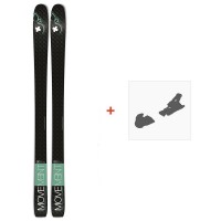 Ski Movement Alp Tracks 90 Ltd 2022 + Fixations de ski - Ski All Mountain 91-94 mm avec fixations de ski à choix