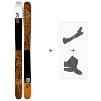 Ski Movement Fly Two 115 2022 + Touring bindings - Freestyle + Piste + Touring