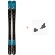 Ski Movement Session 85 2022 + Ski bindings - Ski All Mountain 80-85 mm with optional ski bindings