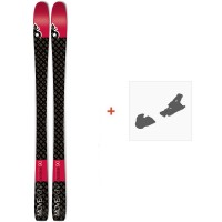 Ski Movement Session 90 W 2022 + Ski bindings - Ski All Mountain 86-90 mm with optional ski bindings