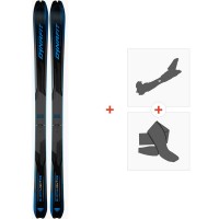 Ski Dynafit Blacklight 88 2022 + Tourenbindungen + Felle - Tourenski Set 86-90 mm
