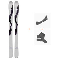 Ski Line Pandora 104 2022 + Fixations de ski randonnée + Peaux - Rando Freeride