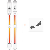 Ski Line Sir Francis Bacon Shorty 2022 + Fixations de ski - Pack Ski Freeride 106-110 mm