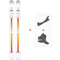 Ski Line Sir Francis Bacon Shorty 2022 + Tourenbindungen + Felle - Freestyle + Freeride + Touren