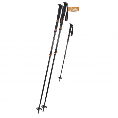 Ski Pole Komperdell carbon c2 ultralight/orange 2022 - Ski Poles