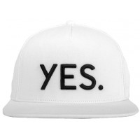 Cap Yes. Cap White One Size 2022 - Kappe