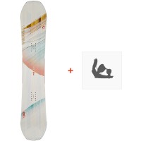 Snowboard Head Shine Lyt 2023 + Snowboard bindings - Women's Snowboard Sets