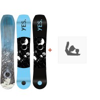 Snowboard Yes Hybrid 2023 + Snowboard bindings