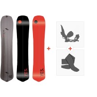 Splitboard Yes Optisplitstic 2022 + Splitboard Bindings + Skins - Splitboard Package - Men