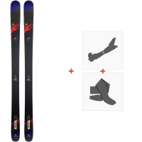 Ski Dynastar M-Menace 90 2022 + Touring Ski Bindings + Climbing Skins  - Freestyle + Piste + Touring