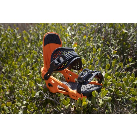 Snowboard Bindings Arbor Spruce Orange 2022  - Snowboard Bindings Men ( Unisex )