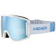 Head Goggle Contex Blue/White 2023 - Ski Goggles