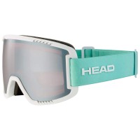 Head Goggle Contex Silver/Turquoise 2023 - Skibrille