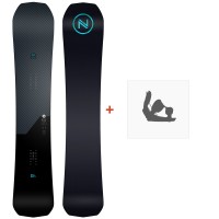 Snowboard Nidecker Blade Plus 2024 + Snowboard bindings - Pack Snowboard Homme