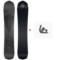 Snowboard Nidecker Megalight 2025 + Snowboard bindings - Pack Snowboard Homme