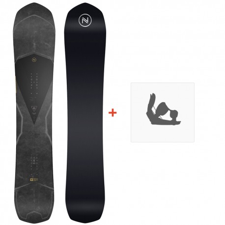 Snowboard Nidecker Megalight 2025 + Snowboard bindings - Snowboard-Set Herren