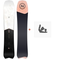 Snowboard Nidecker Odyssey 2023 + Snowboard bindings - Pack Snowboard Femme