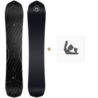 Snowboard Nidecker Ultralight 2025 + Snowboard bindings - Pack Snowboard Homme