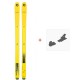 Ski Blizzard Zero G 085 Flat Yellow 2022 + Ski bindings - Ski All Mountain 80-85 mm with optional ski bindings