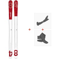 Ski Head Oblivion 84 2023 + Touring Ski Bindings + Climbing Skins  - Freestyle + Piste + Touring