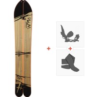 Splitboard Plum Talps 2022 + Fixations de splitboard + Peaux - Splitboard Package - Homme