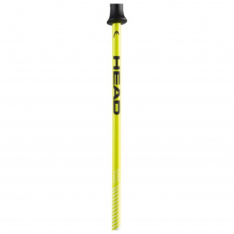 Ski Pole Head Supershape Team white/neon yellow 2023 - Ski Poles