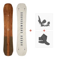Snowboard Arbor Coda Splitboard 2021 + Fixations de splitboard + Peaux - Splitboard Package - Homme