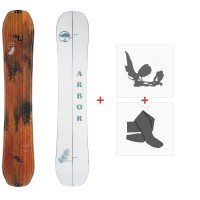Splitboard Arbor Swoon Split 2021 + Splitboard Bindungen + Felle - Splitboard Package - Frauen