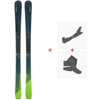 Ski Elan Wingman 86 TI 2023 + Fixations de ski randonnée + Peaux - All Mountain + Rando