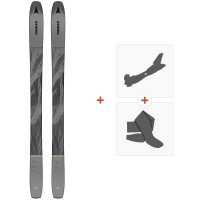 Ski Atomic Backland 100 Grey 2021 + Fixations de ski randonnée + Peaux - Rando Polyvalent