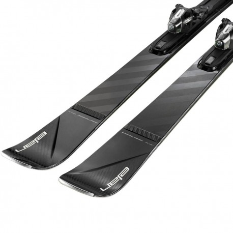 Ski Elan Voyager Black + Emx 12.0 GW 2024 - All Mountain Ski Set