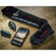 Monnet Heat Protech Socks Black/Red 2022 - Chaussettes de ski chauffantes