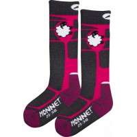 Monnet Chaussettes Wooly - Kids Pink 2022 - Chaussettes