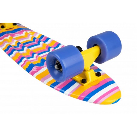 Kunststoff-Skateboard D Street Stripes 23 2023 - CRUISER SKATEBOARD ( KUNSTOFF )