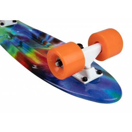 Kunststoff-Skateboard D Street Tie-Dye 23 2023 - CRUISER SKATEBOARD ( KUNSTOFF )
