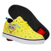 Shoes with wheels Heelys X Spongebob Pro 20 Yellow/Black/White/Multi 2022 - Boys Heelys