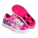 Chaussures à roulettes Heelys X2 Snazzy Hot Pink/Multi Heart Swirl Nyl 2022