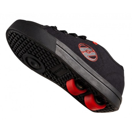 Schuhe mit Rollen Heelys X2 Classic Black/Red Logo Canvas 2022 - HX2 für Jungen